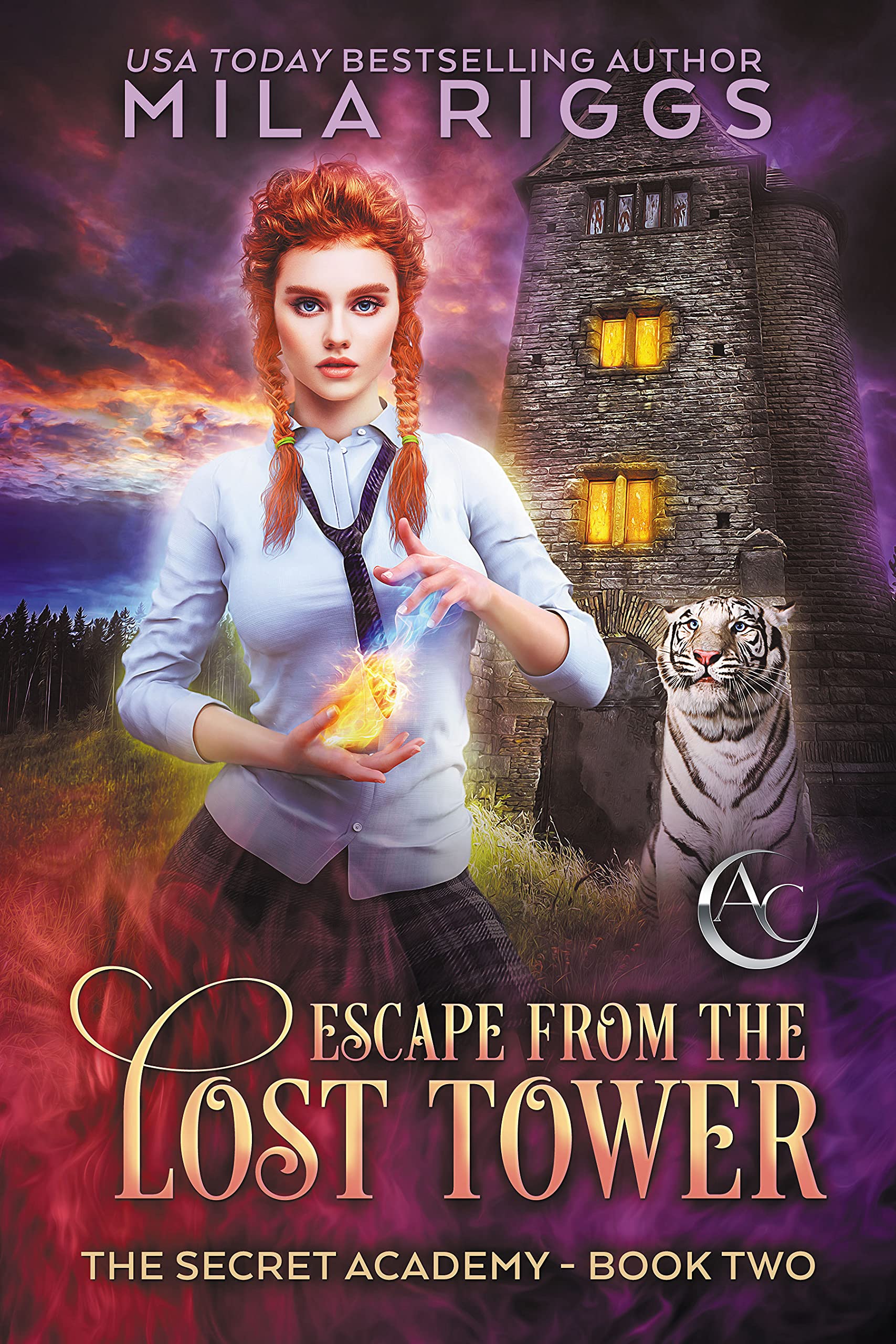Escape from the Lost Tower (The Secret Academy #2)