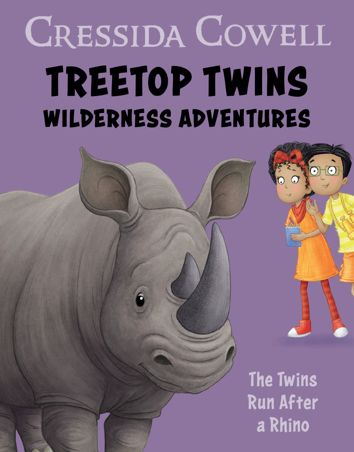 The Twins Run After a Rhino (Treetop Twins Wilderness Adventures #10)