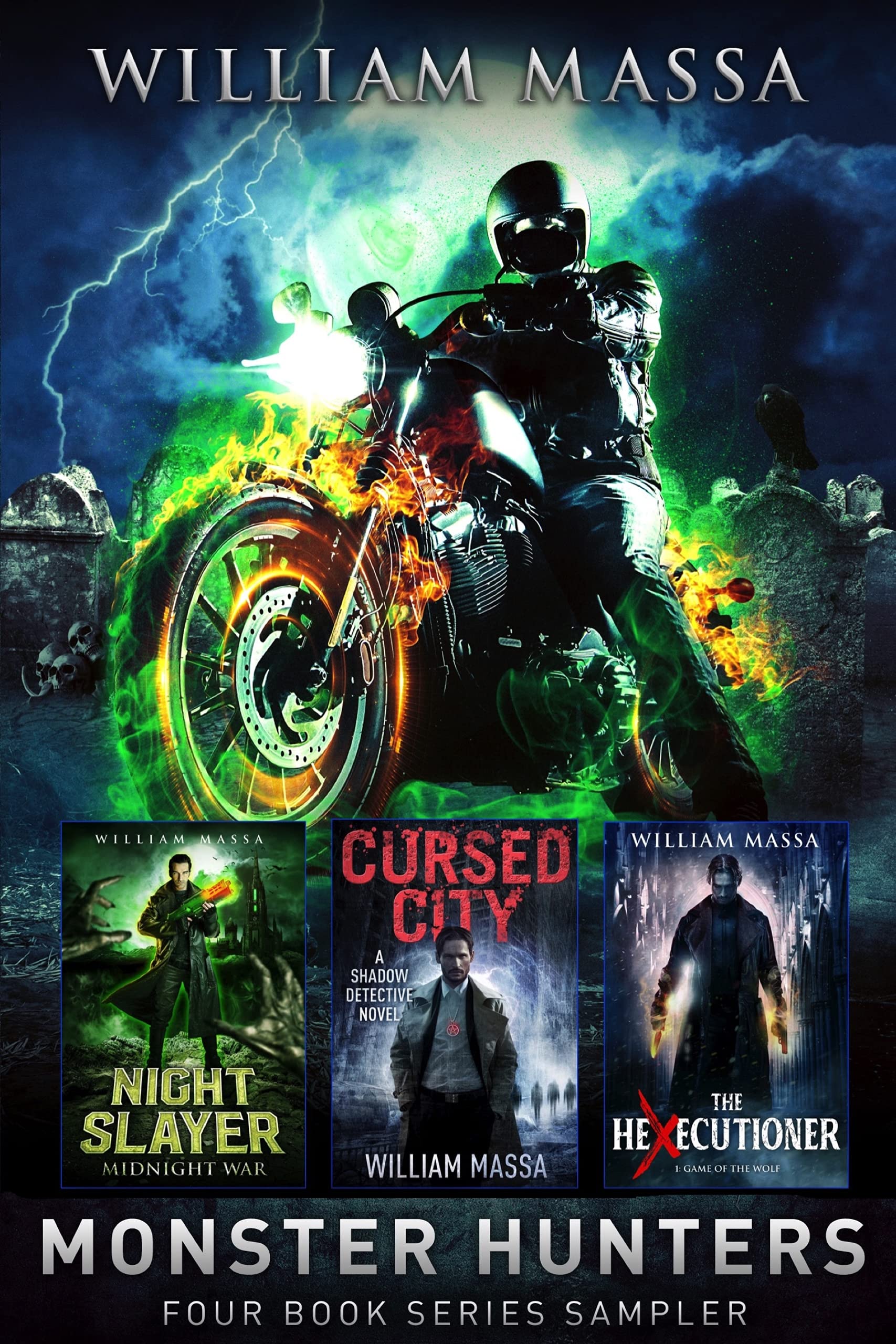 Monster Hunters: Four Book Series Sampler (Monster Heroes & Hunters 2)