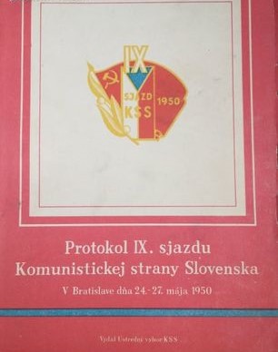Protokol IX. sjazdu Komunistickej strany Slovenska