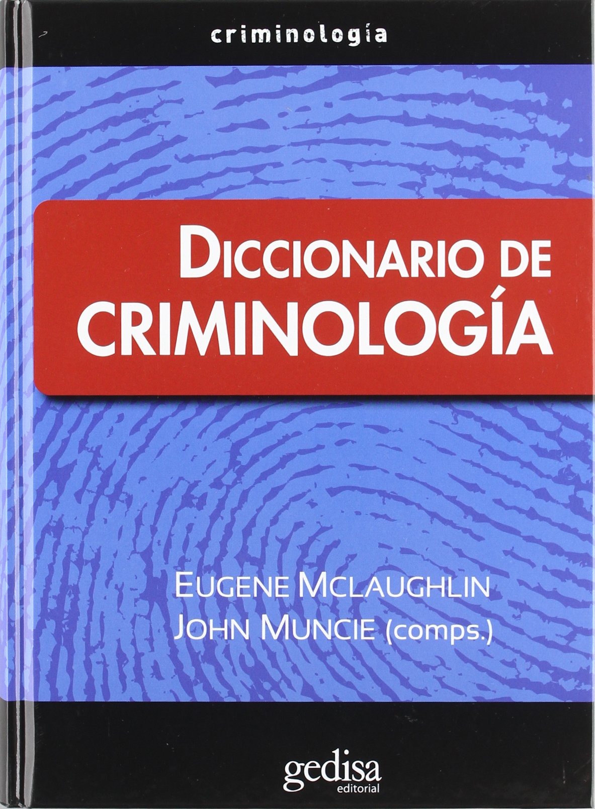 Diccionario de Criminología (Hardcover)