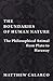 The Boundaries of Human Nature by Matthew Calarco