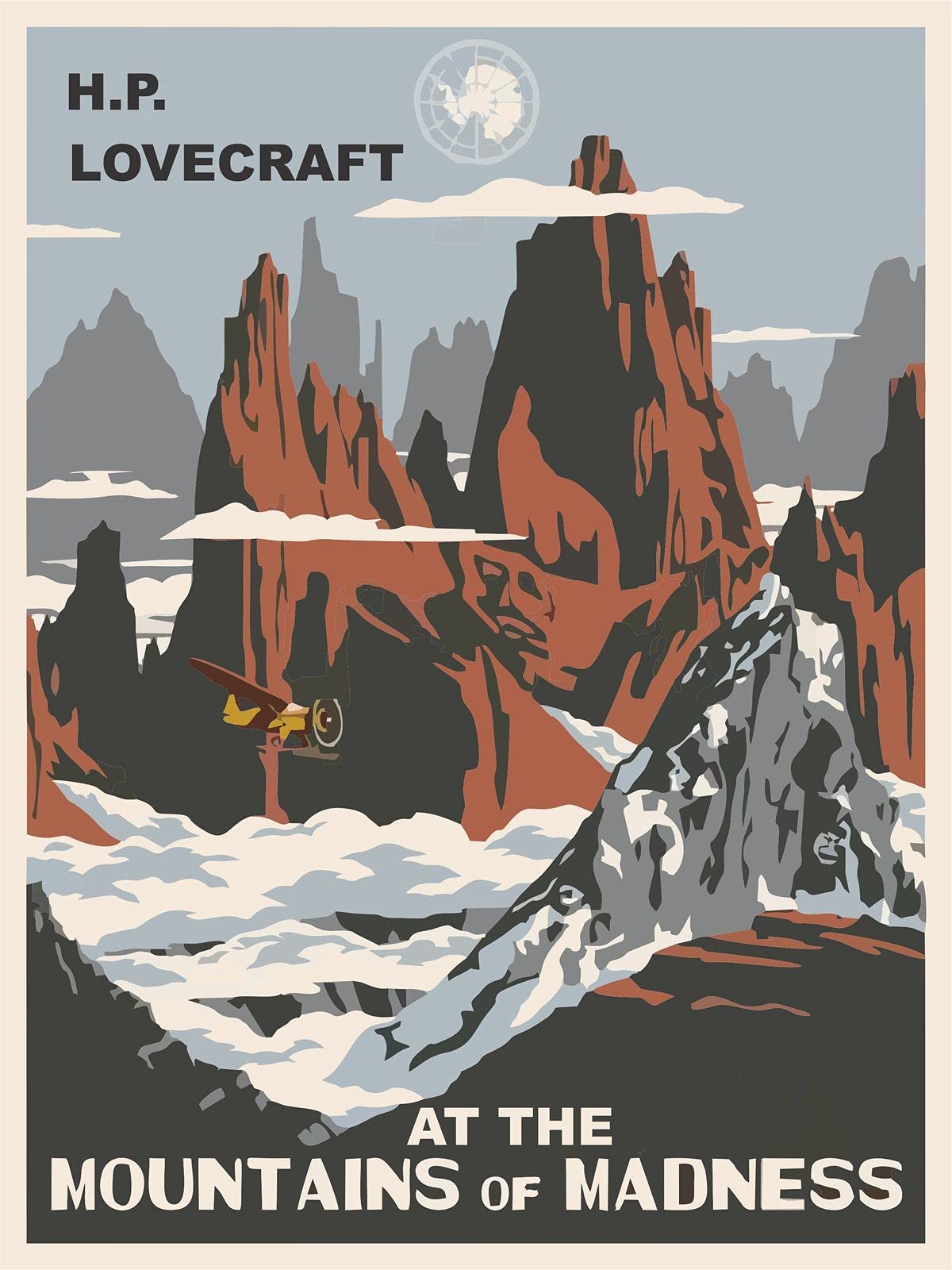 At the Mountains of Madness: H. P. Lovecraft (Classics, Literature) [Annotated]