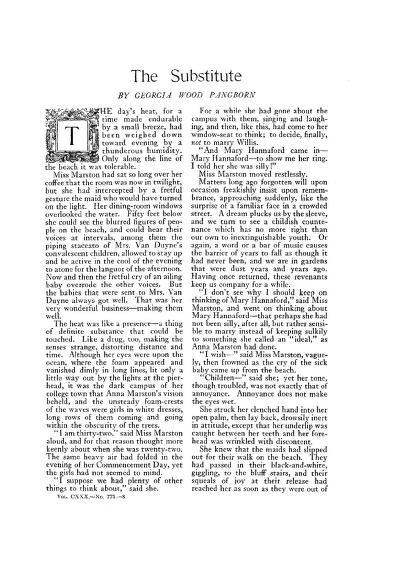 The Substitute (ebook)