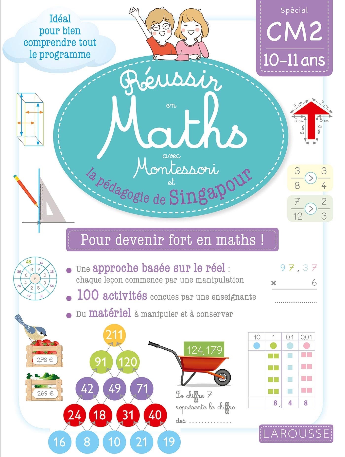 Réussir en maths avec Singapour CM2 (Paperback)