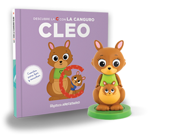 Mi primer abecedario: Descubre la C con la Canguro Cleo (Mi primer abecedario, #3)