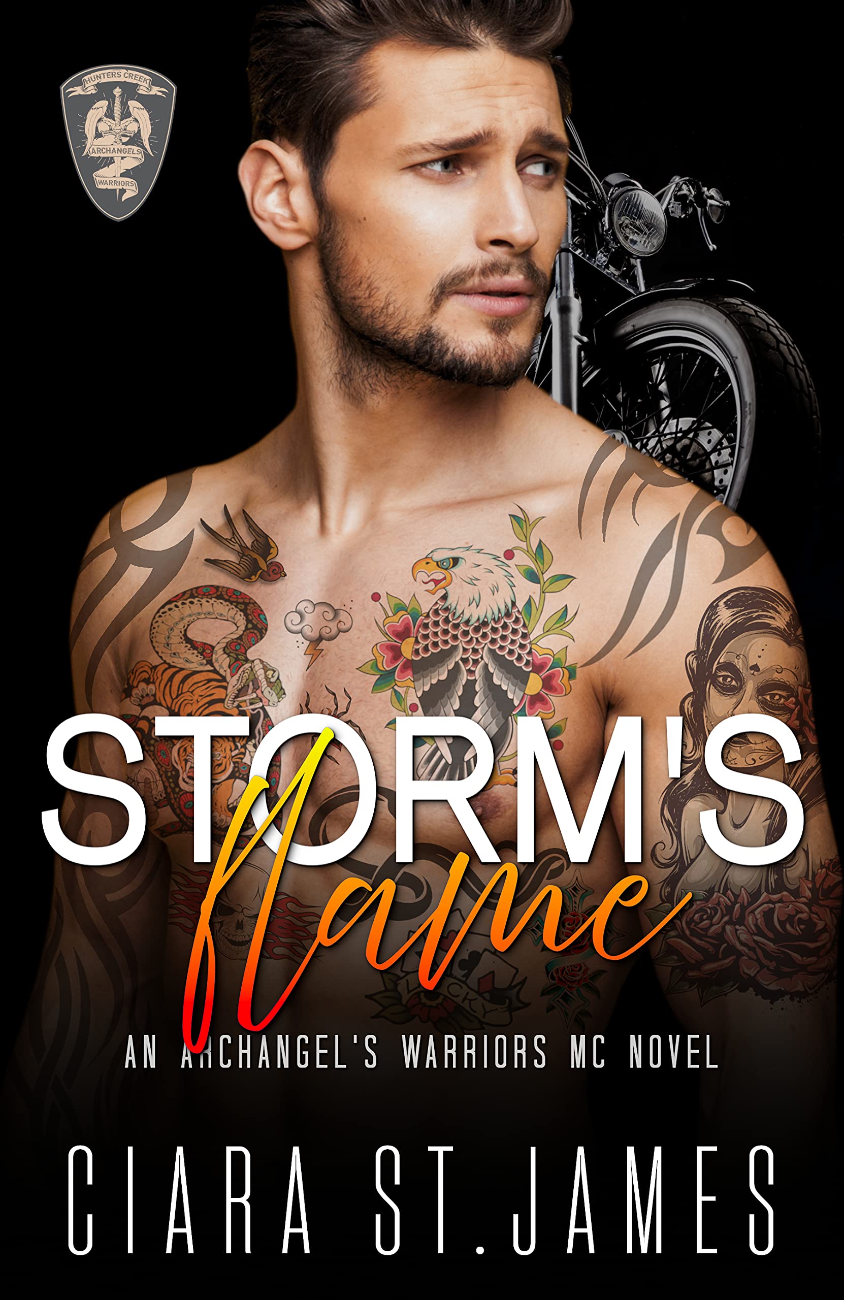 Storm's Flame (Dublin Falls' Archangel's Warriors MC, #12)