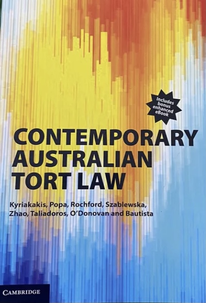 Contemporary Australian Tort Law