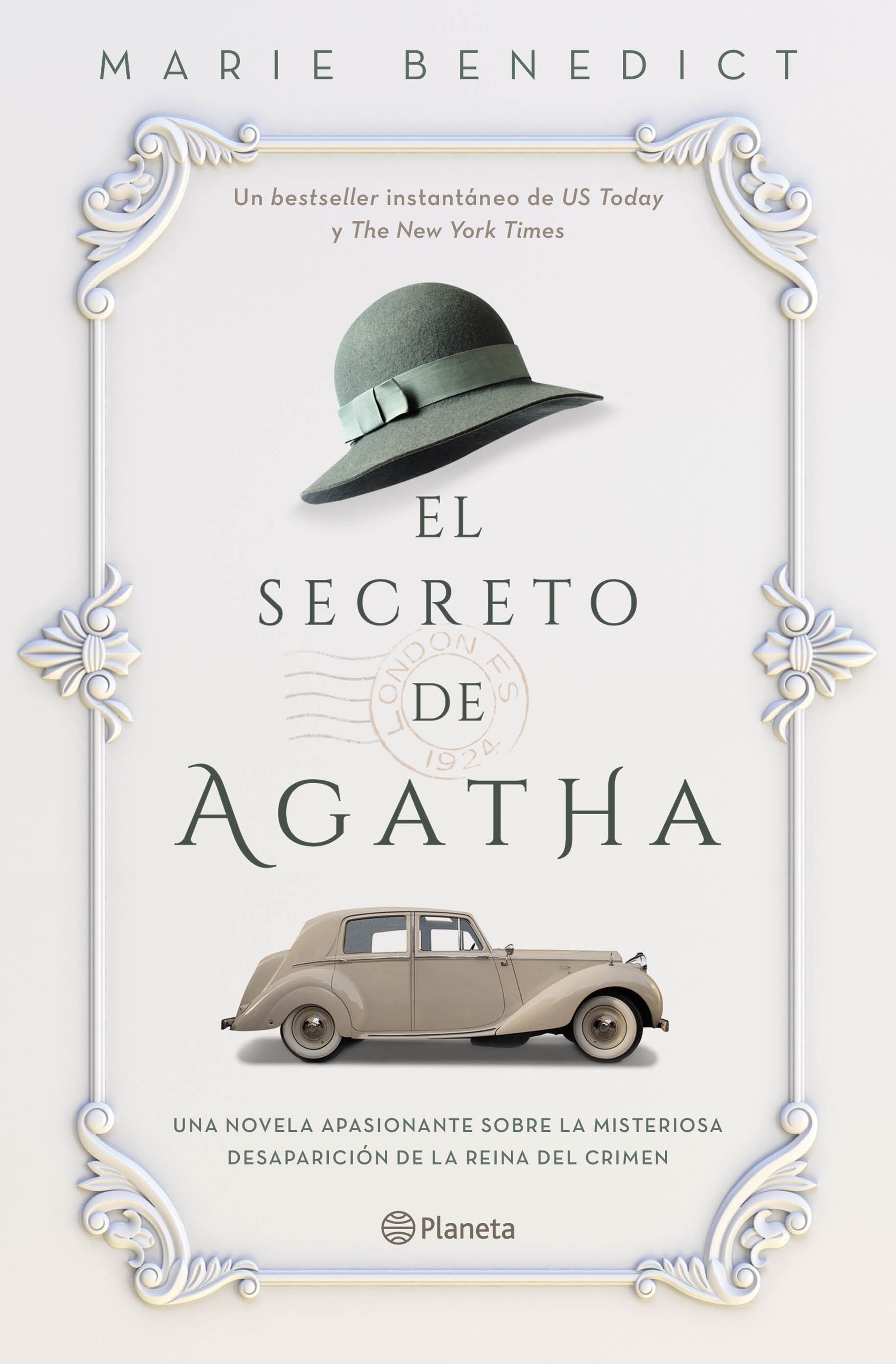 Portada de El secreto de Agatha, de Marie Benedict