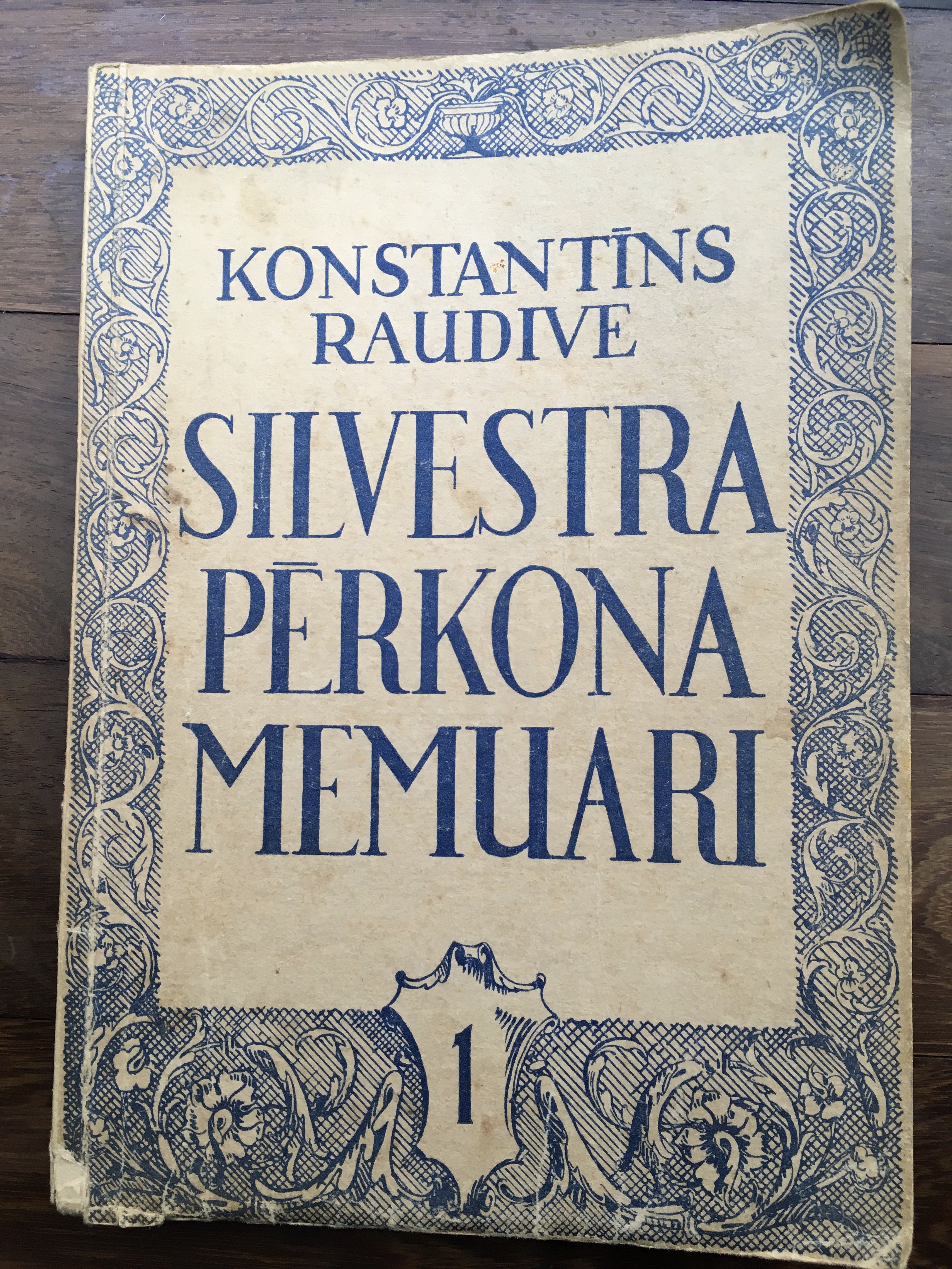 Silvestra Pērkona memuāri (Unknown Binding)