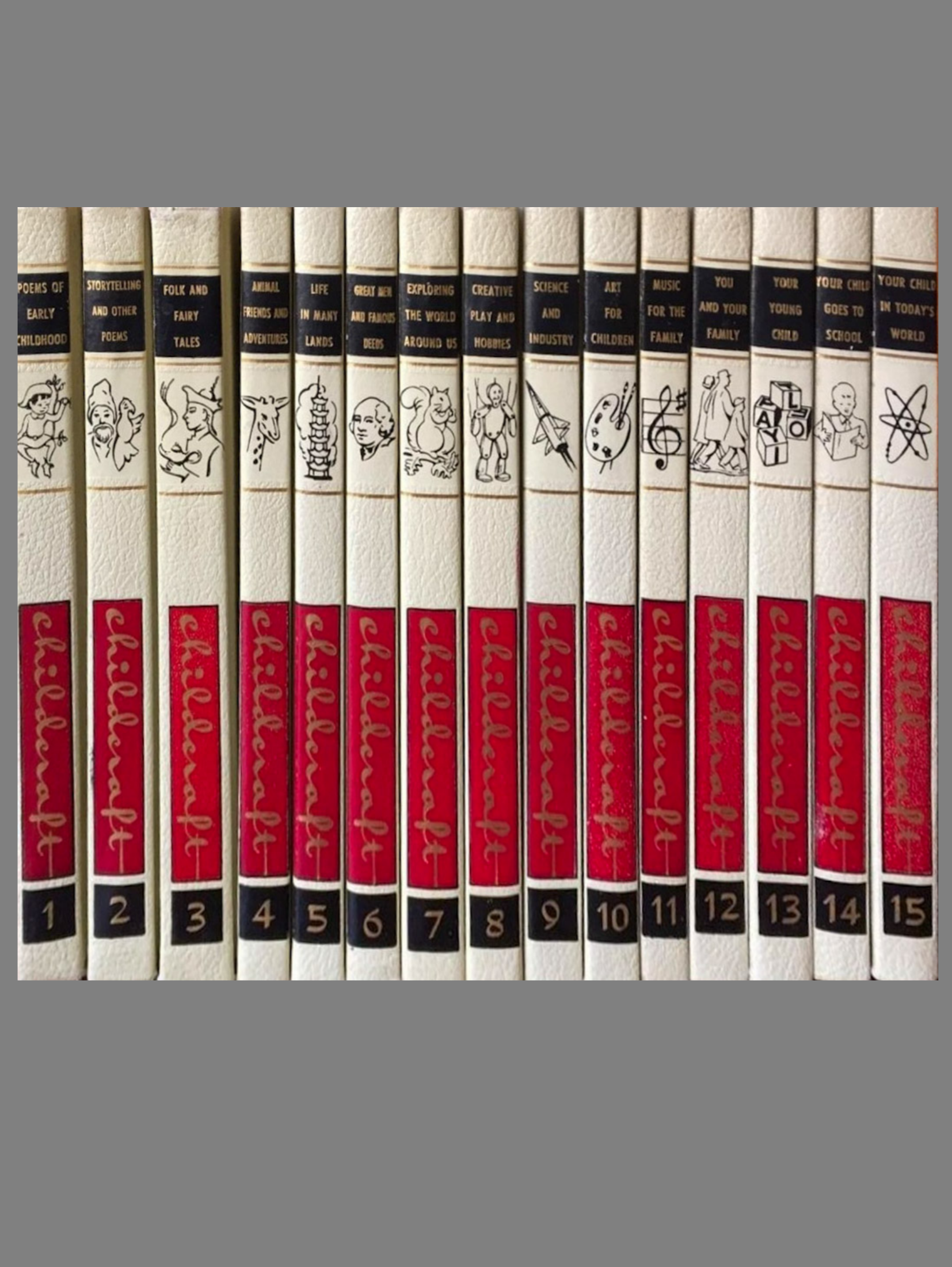 Childcraft 1961 15-Volume Set (Hardcover)