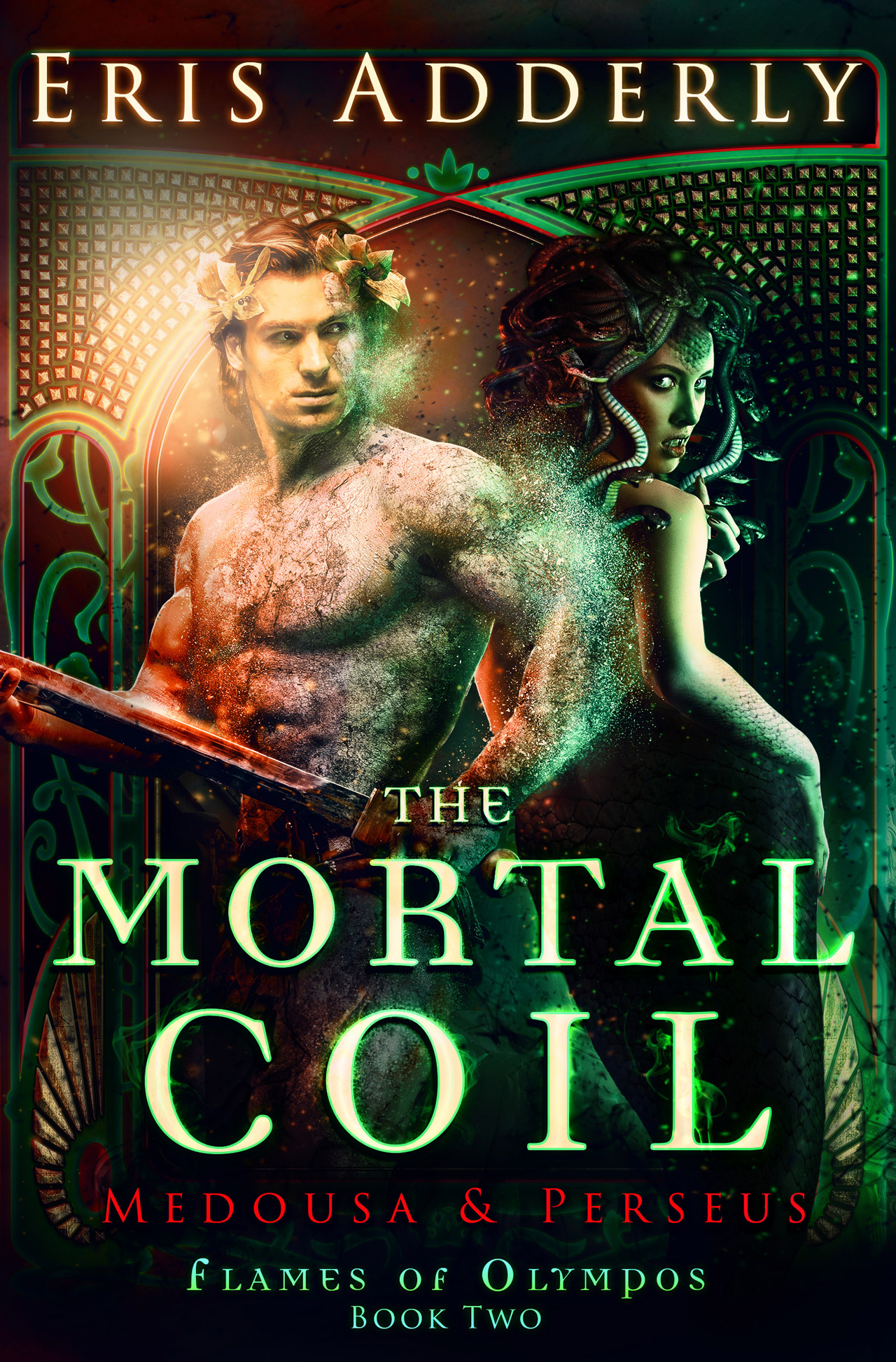 The Mortal Coil: Medousa & Perseus (Flames of Olympos, #2)