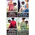 Julia Quinn Bridgerton Family Series 6-9: 4 Collection Books Set