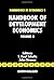 Handbook of Development Eco...