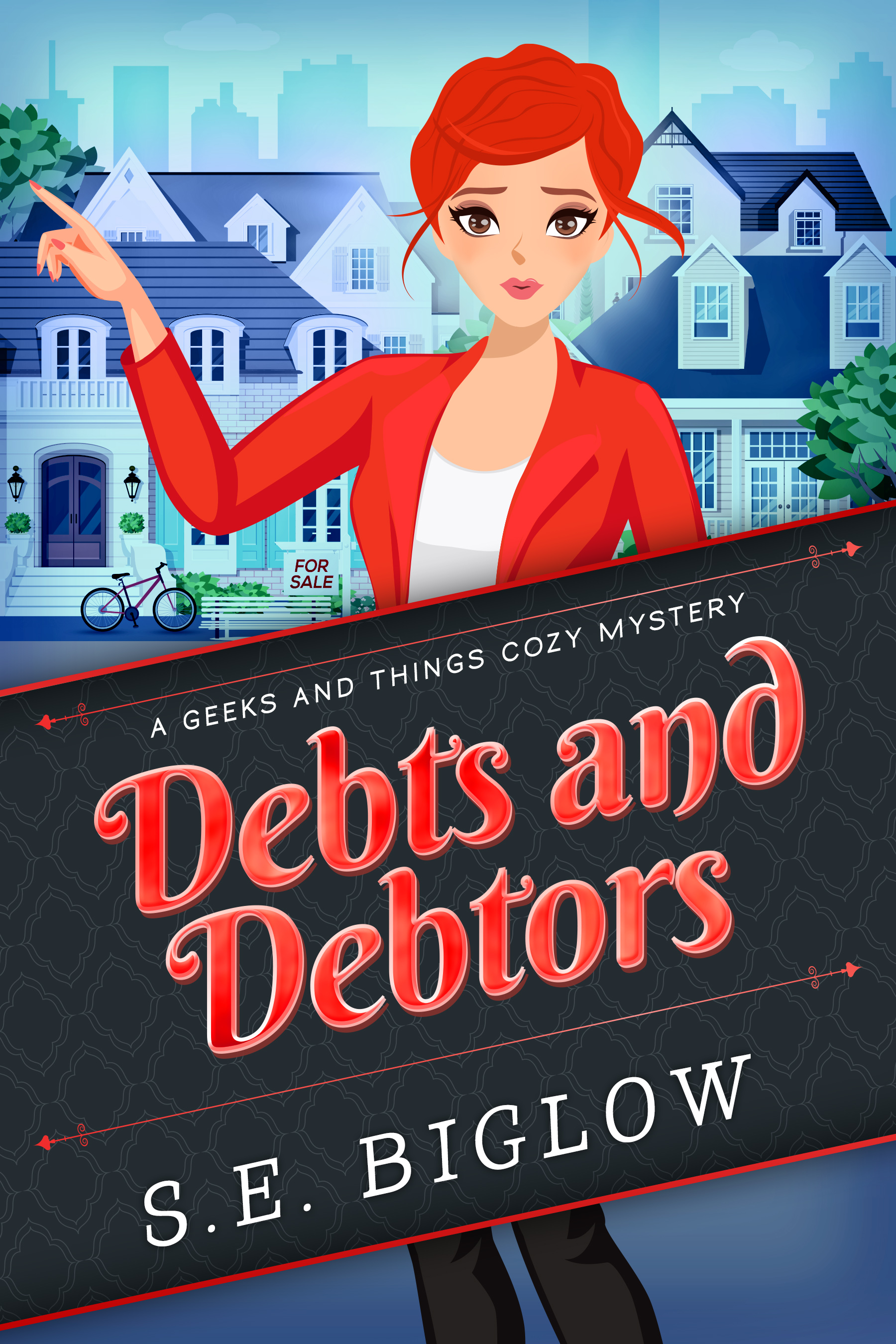 Debts and Debtors (A Geeks and Things Cozy Mystery, #3)