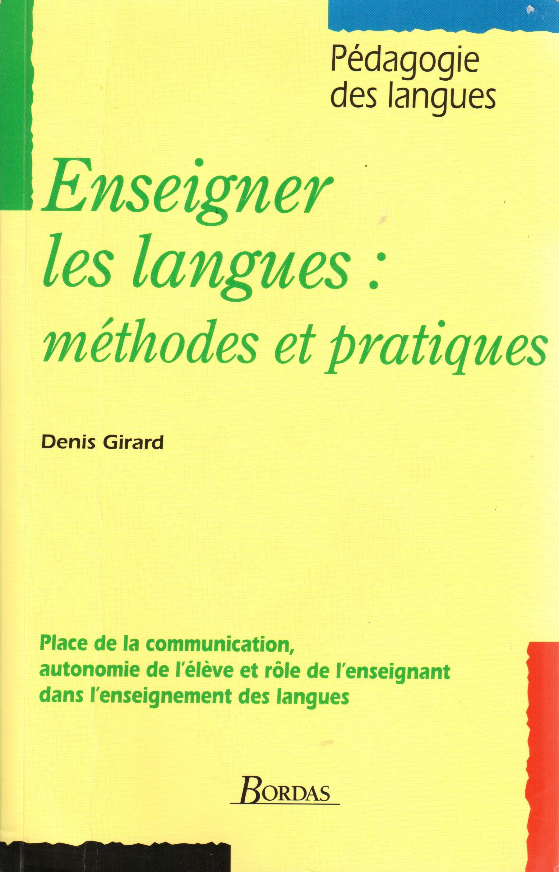 Enseigner les langues: méthodes et pratiques