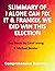 SUMMARY OF I ALONE CAN FIX IT & FRANKLY, WE WON THIS ELECTION by Comprehensive Summary