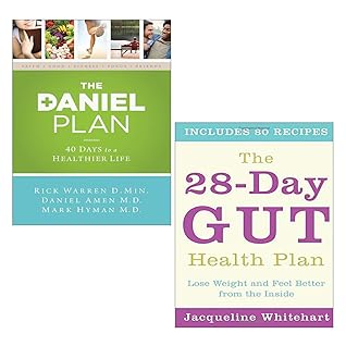 Plan Daniel, THE 28-DAY GUT HEALTH PLAN 2 Books Collection Set
