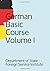 German Basic Course Volume I (Language)