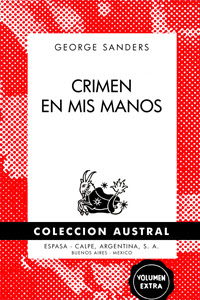 Crimen en mis manos