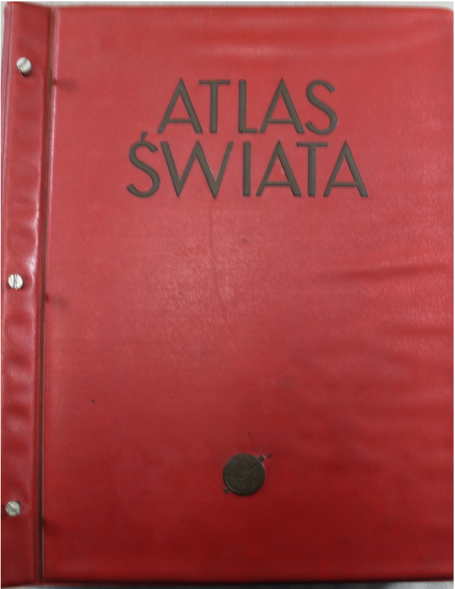 Atlas Świata Służba topograficzna Wojska (Hardcover)