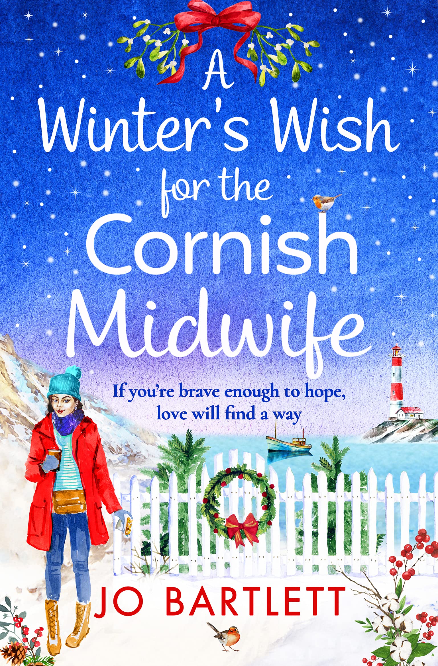 A Winter's Wish For The Cornish Midwife (The Cornish Midwife, #3)