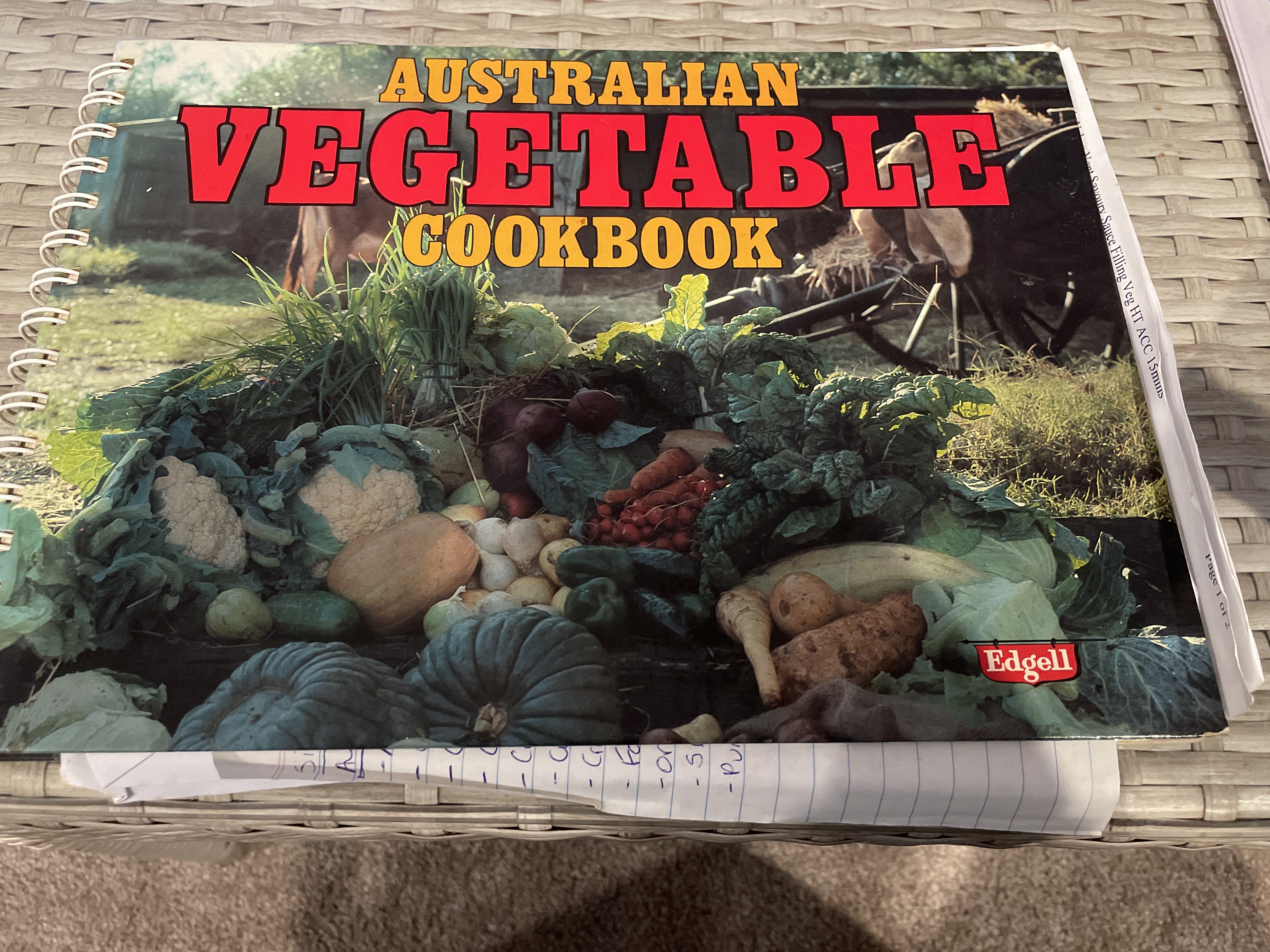 Australian Vegetable Cookbook