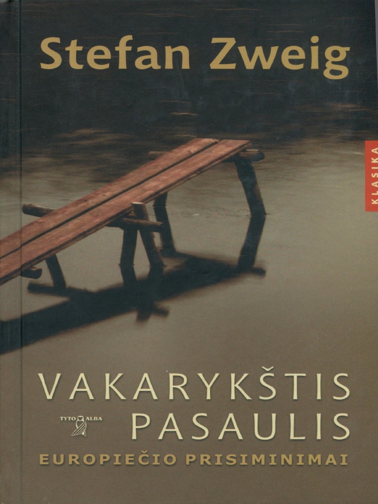Vakarykštis pasaulis: europiečio prisiminimai