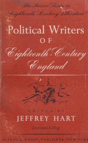 Political Writers of Eighteenth-Century England