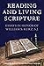 Reading and Living Scriptur...