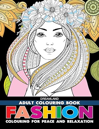 Fashion- Colouring Book for Adults