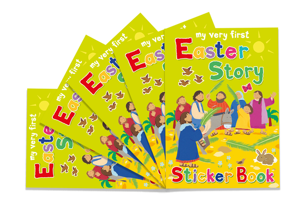 Easter Story Sticker Book: 5 Pack (My Very First Sticker Books)