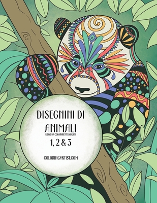 Disegnini di Animali Libro da Colorare per Adulti 1, 2 & 3 (Italian Edition)