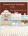 Desserts and Cupcakes Coloring Book for Grown-Ups 1