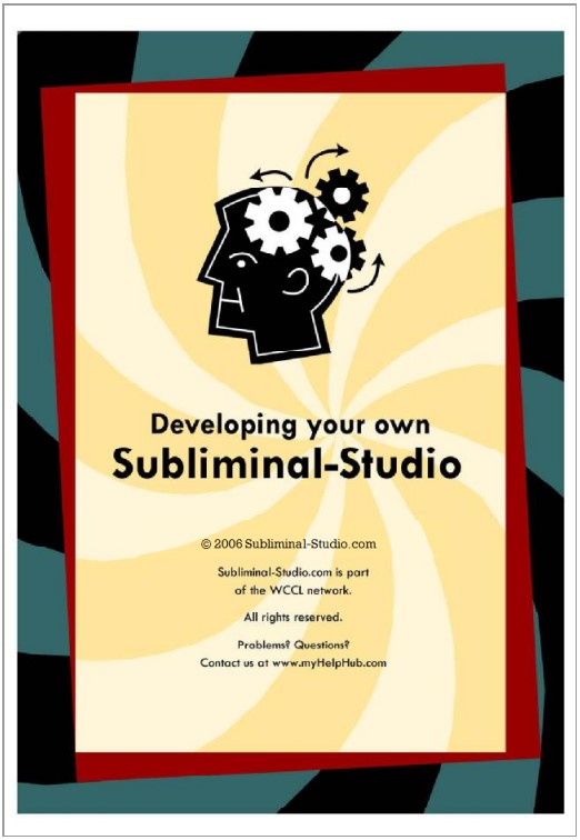 Developing Your Own Subliminal Studio