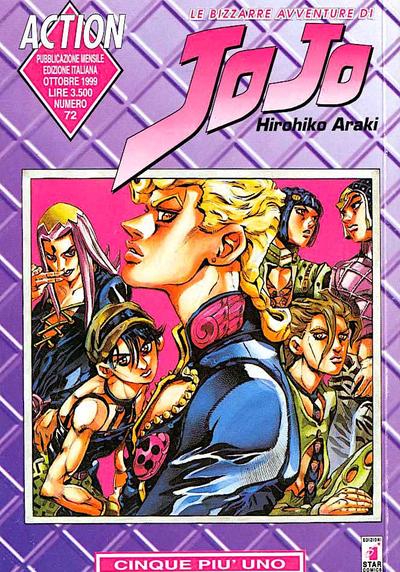 le bizzarre avventure di jojo, vol. 72: Cinque più uno (Action Edition: Jojo's Bizarre Adventure #72)