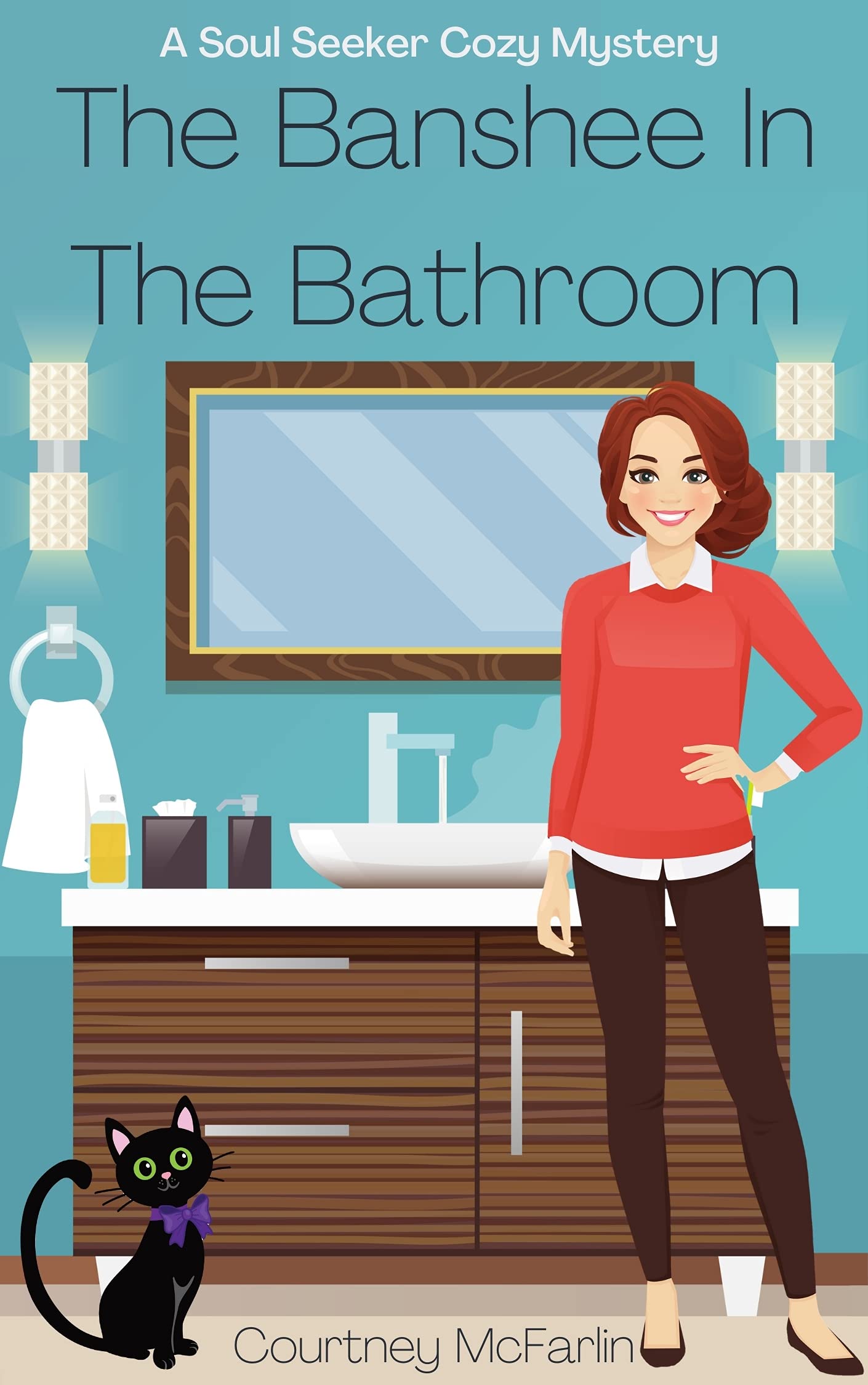 The Banshee in the Bathroom (Soul Seeker Cozy Mystery, #2)