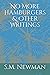 No More Hamburgers & Other Writings by S.M. Newman
