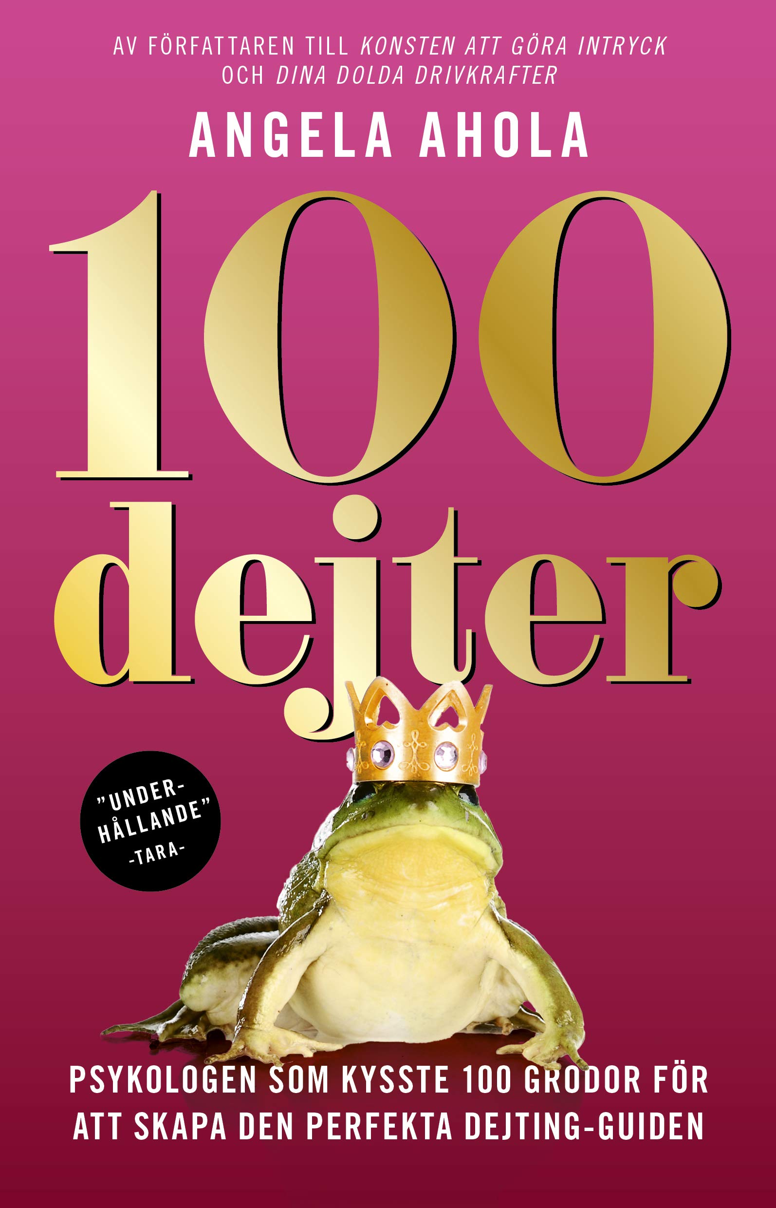 100 dejter – Psykologen som kysste 100 grodor för att skapa den perfekta dejting-guiden