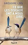 Ce que les oiseau...