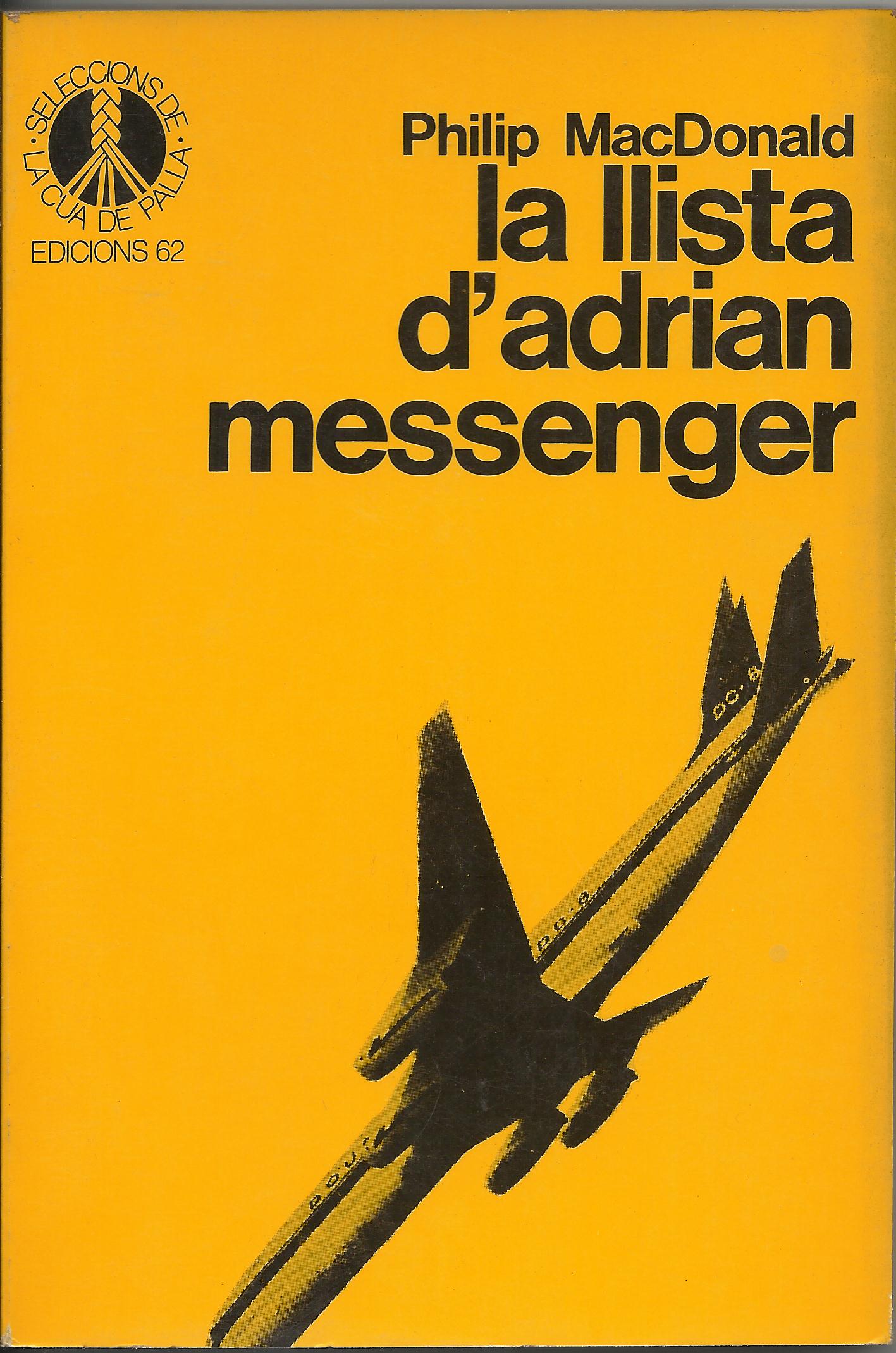 La llista d'Adrian Messenger (Colonel Gethryn, #12)