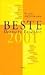 Beste Deutsche Erzähler 2001 by Verena Auffermann