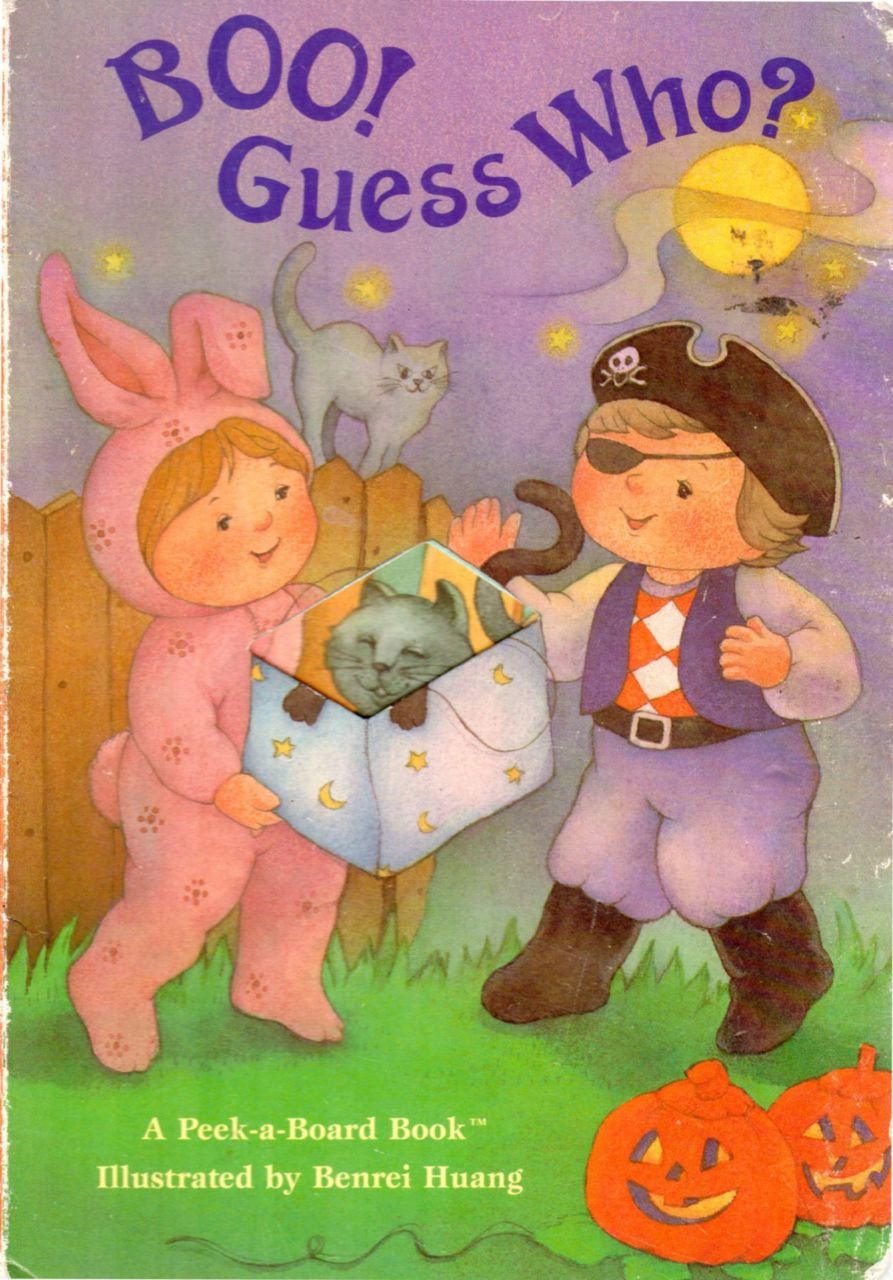 BOO! Guess Who? (Peek-a-Board Book)