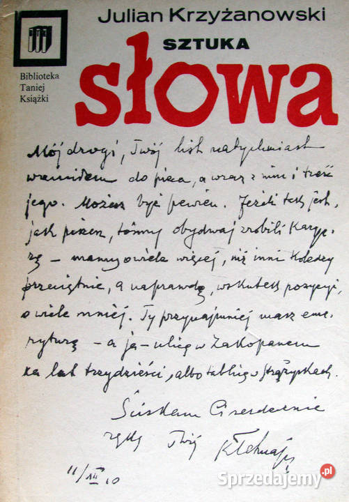 Sztuka słowa
