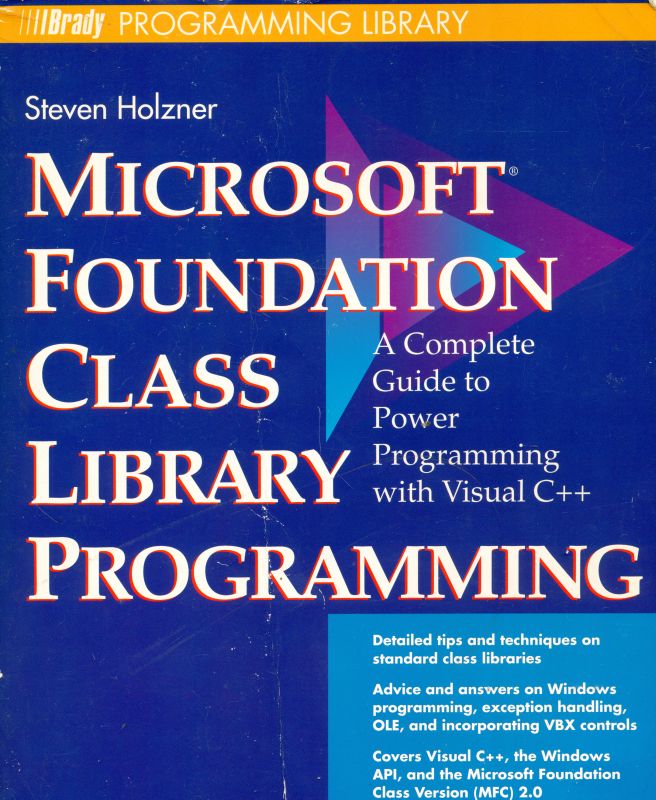 The Microsoft Foundation Class Library Programming (Paperback)