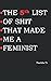 THE 5th LIST OF SHIT THAT M...