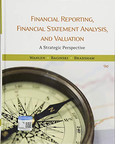 Financial Reporting, Financial Statement Analysis and Valuation by James M. Wahlen, South-Western College Pub