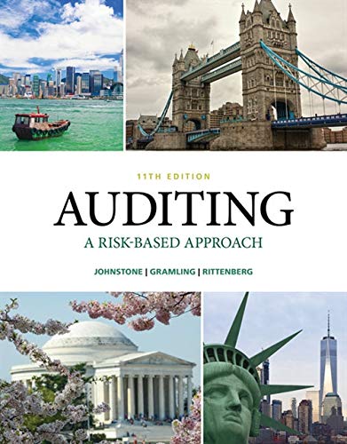 Auditing: A Risk Based-Approach by Karla M Johnstone-Zehms, South-Western College Pub