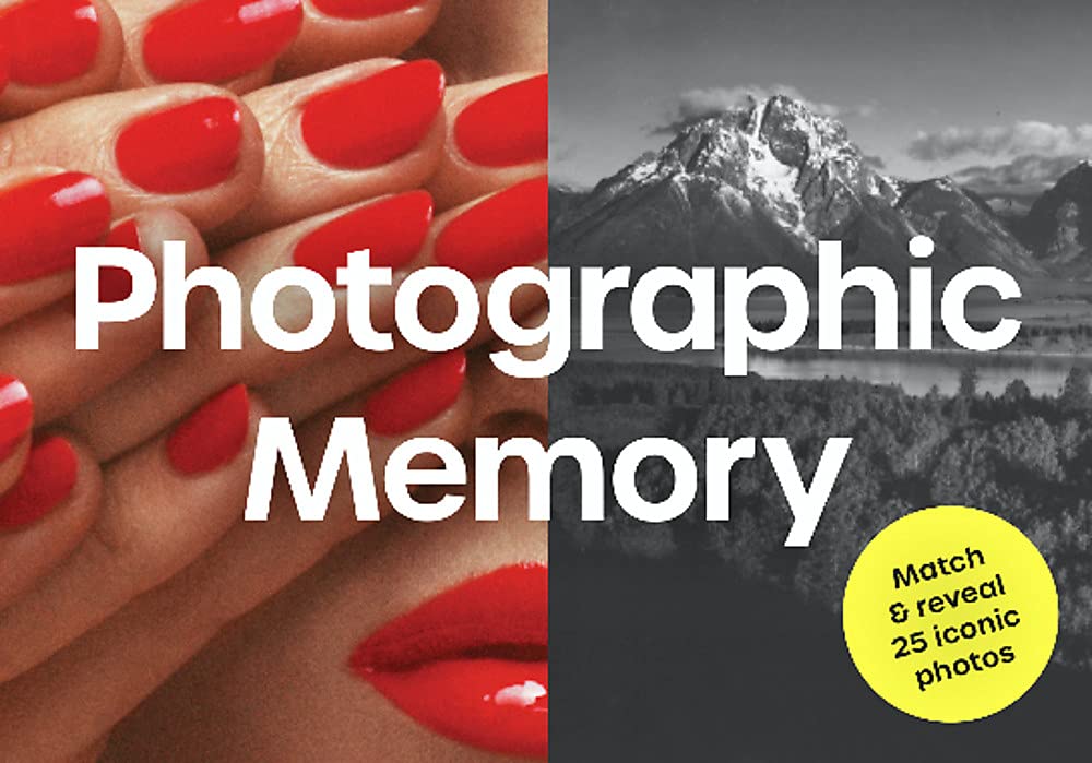 Laurence King Photographic Memory: Match & Reveal 25 Iconic Photos (Cards)