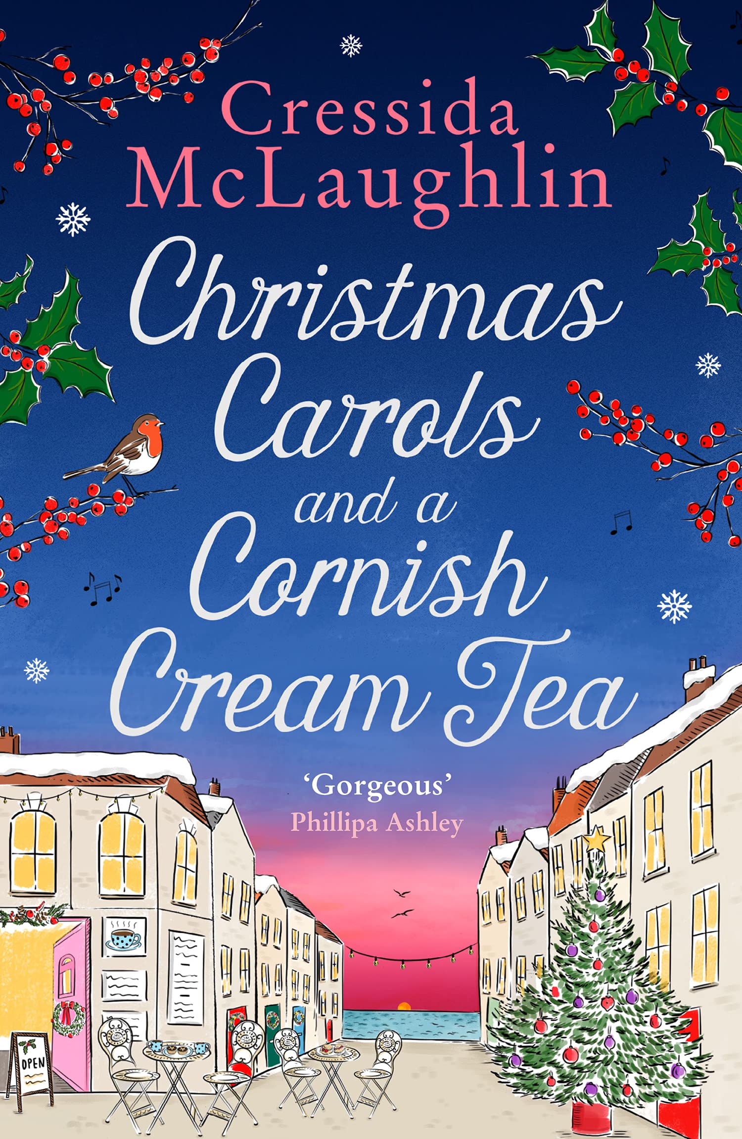 Christmas Carols and a Cornish Cream Tea (The Cornish Cream Tea Novels, #5)